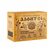"Алфит-24" противопаразитарный чайный напиток. 60 брикетов по 2 г.