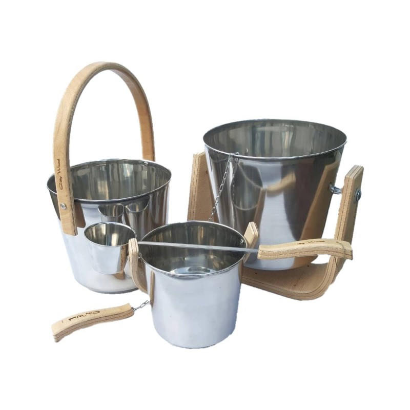 Русский душ из н/ж стали 15л крепление сейба