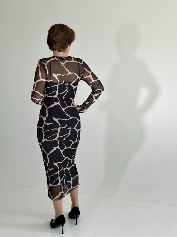 Платье сетка вечернее эротическое