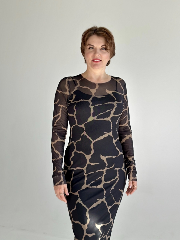 Платье сетка вечернее эротическое