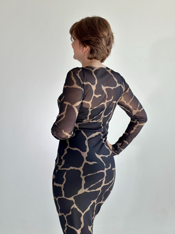 Платье сетка вечернее эротическое