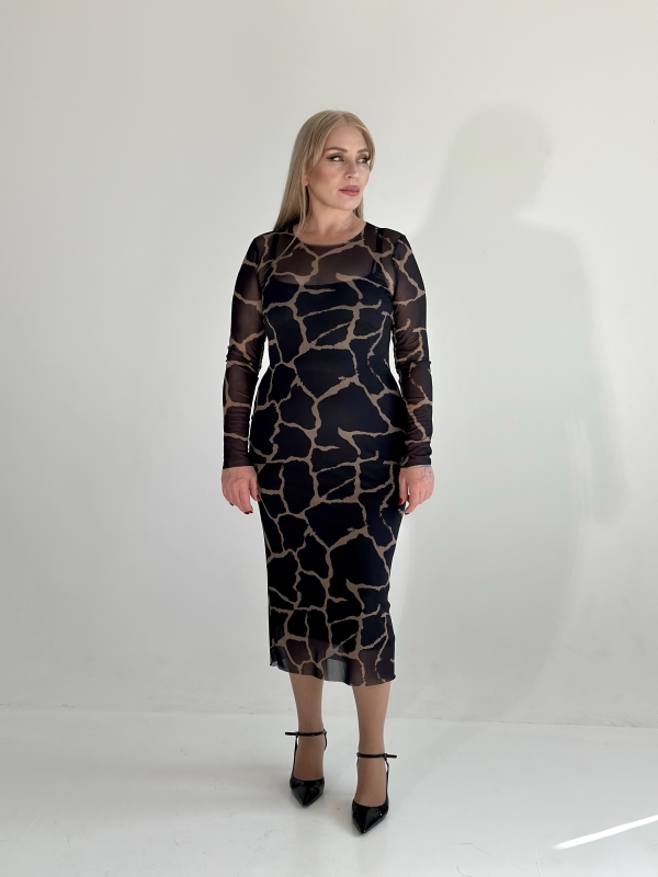 Платье сетка вечернее эротическое