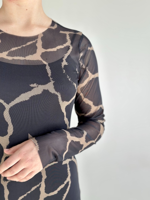 Платье сетка вечернее эротическое