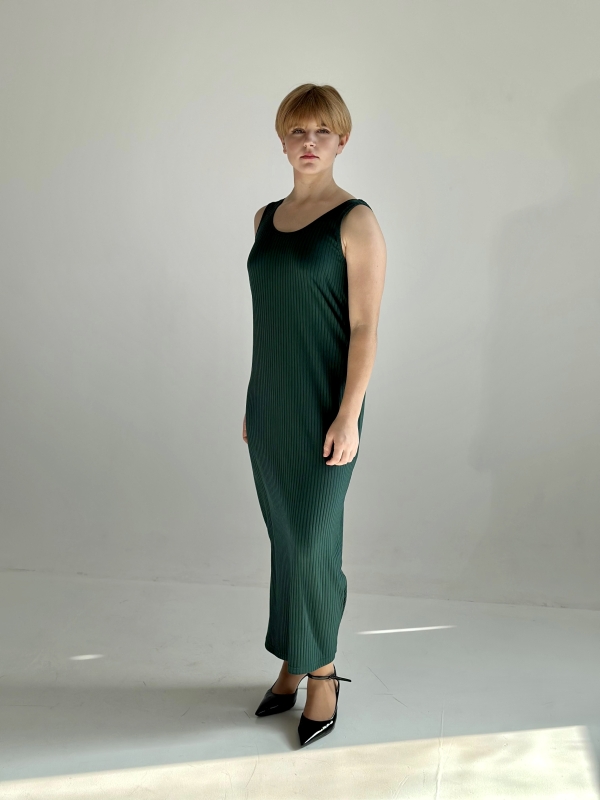 Платье лапша майка трикотажное