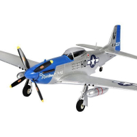 Радиоуправляемый самолет Top RC P-51D Pro синий 750мм flight controller PNP