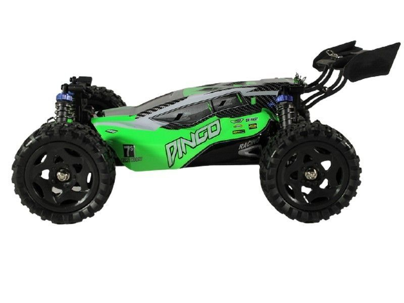 Радиоуправляемая багги Remo Hobby Dingo V2.0 (зеленая) 4WD 2.4G 1/16 RTR