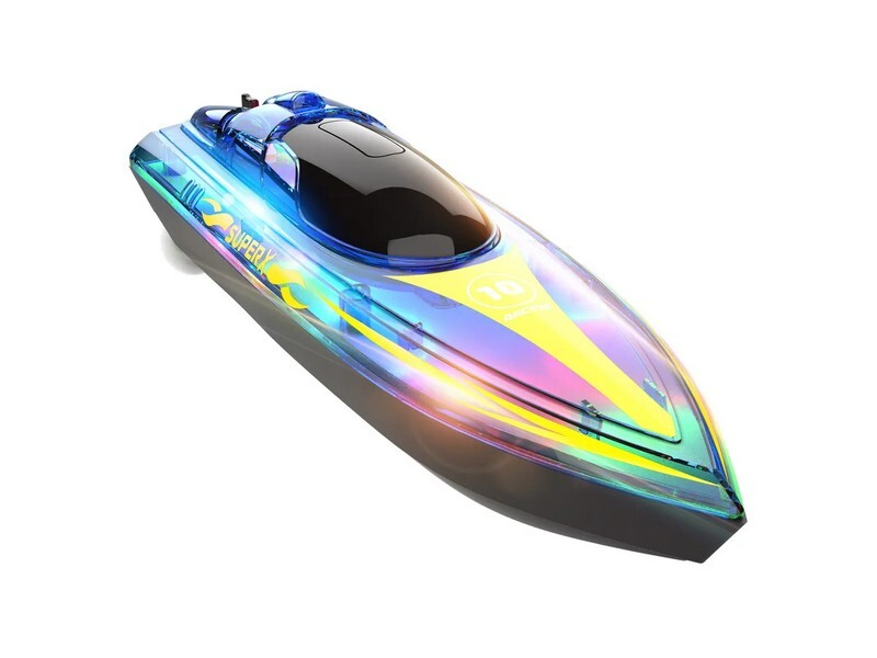 Радиоуправляемый катер Flytec V555 с подсветкой 2.4G RTR