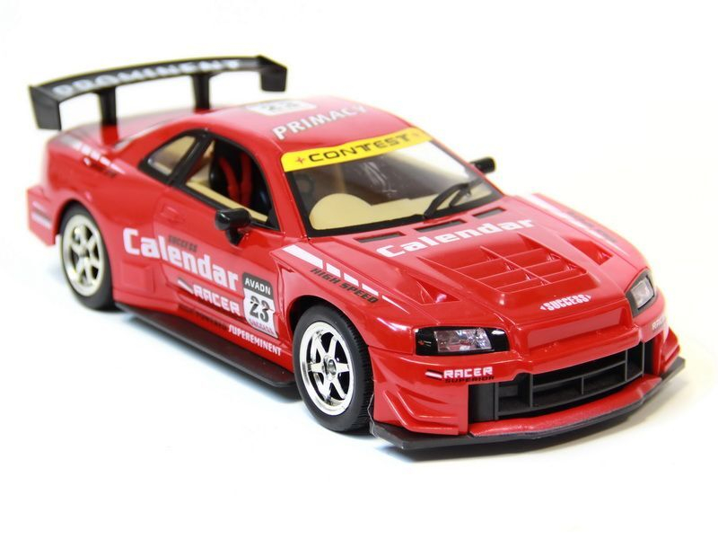 Р/У клевые тачки Nissan Skyline GTR34 1:14 + акб