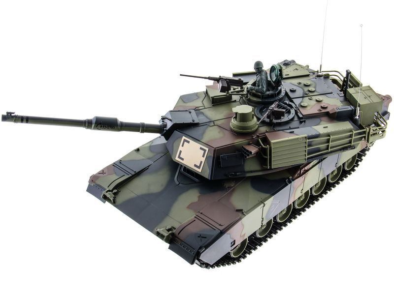 Р/У танк Heng Long 1/16 M1A2 Abrams 2.4G RTR PRO