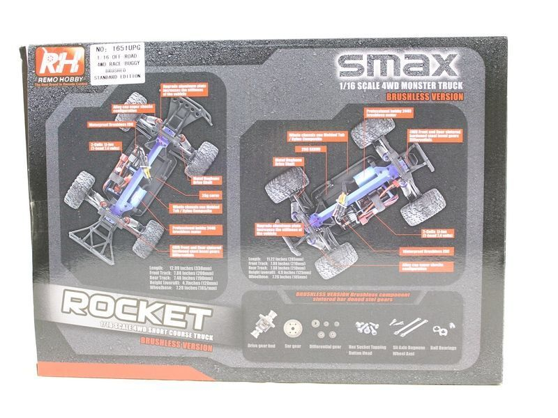 Радиоуправляемая багги Remo Hobby Dingo UPGRADE (красная) 4WD 2.4G 1/16 RTR