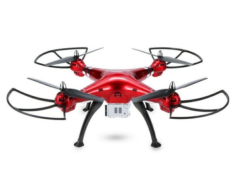 Р/У квадрокоптер Syma X8HG с HD камерой 8Мп 2.4G RTF, барометр