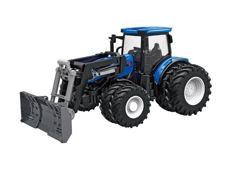 Р/У фермерский трактор Korody с отвалом, мет. кузов, двойные колеса 1/24 2.4G 6CH RTR