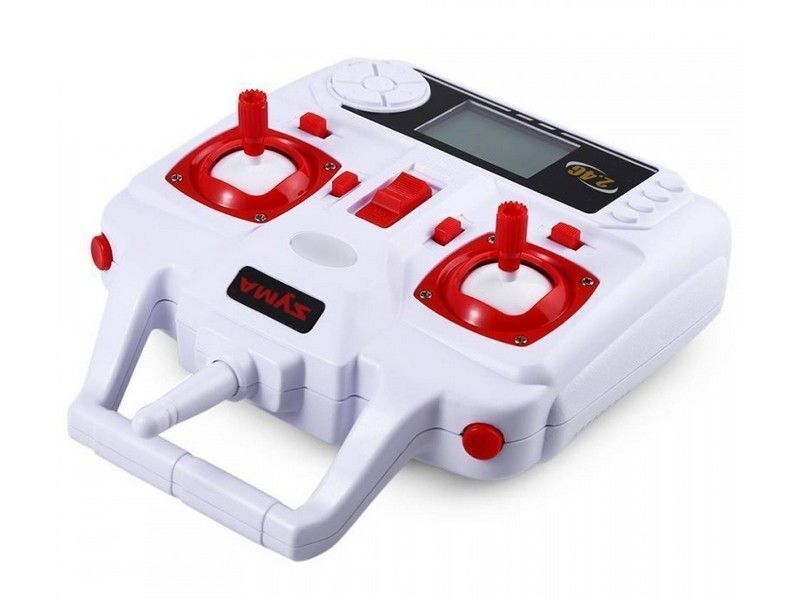 Р/У квадрокоптер Syma X5HW (белый) с FPV трансляцией Wi-Fi, барометр 2.4G RTF