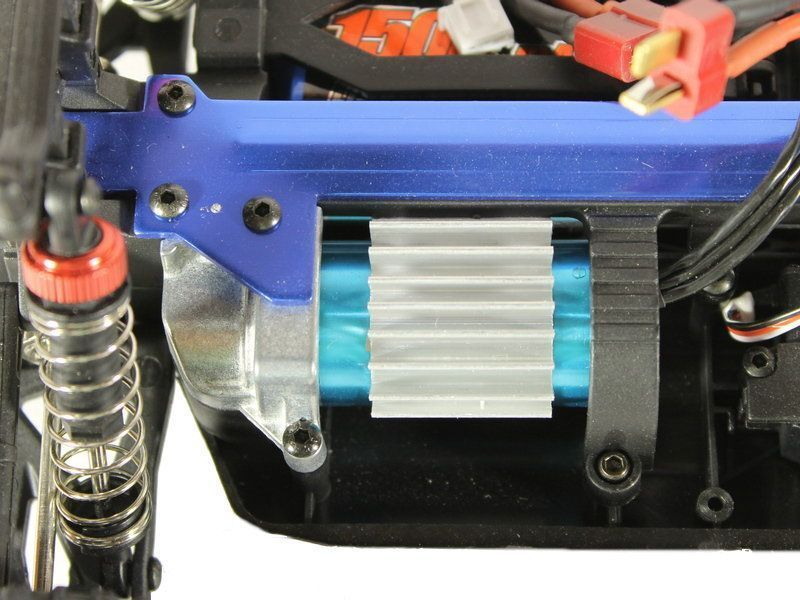 Радиоуправляемый монстр Remo Hobby SMAX Brushless V2.0 (синий) 4WD 2.4G 1/16 RTR