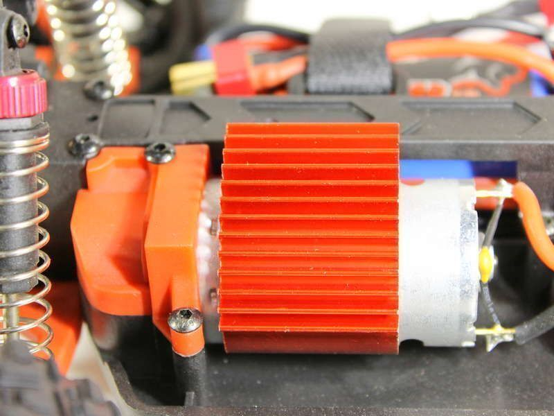 Радиоуправляемый монстр Remo Hobby SMAX UPGRADE (красный) 4WD 2.4G 1/16 RTR