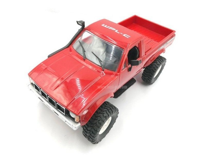 Радиоуправляемая машина WPL пикап Hilux (красная) 4WD 2.4G 1/16 KIT