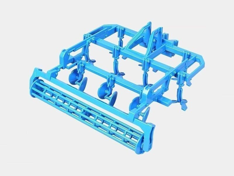 Р/У фермерский трактор Korody с дисковым культиватором, двойные колеса 1/24 2.4G 6CH RTR