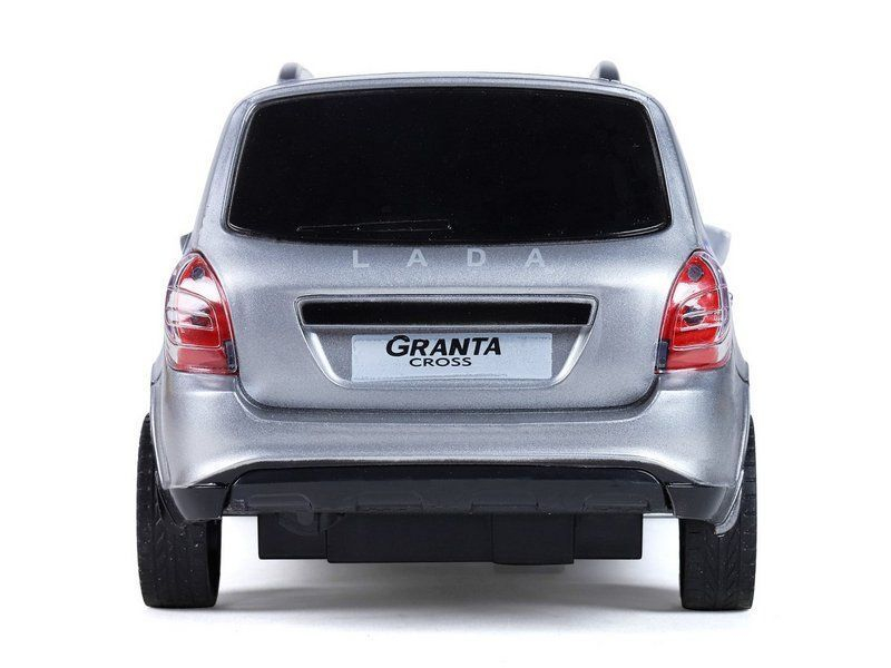 Радиоуправляемая машина AUTODRIVE Lada Granta полиция, 1/16, серебристый, 40MHz, в/к 34*15*13,5см