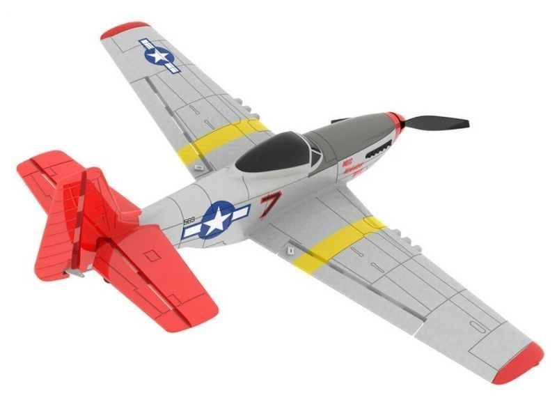 Радиоуправляемый самолет Volantex RC P51D 400мм 2.4G 4ch LiPo RTF with Gyro