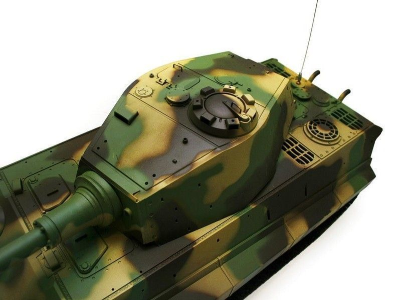 Радиоуправляемый танк Heng Long King Tiger (башня Henschel) Original V6.0 2.4G 1/16 RTR
