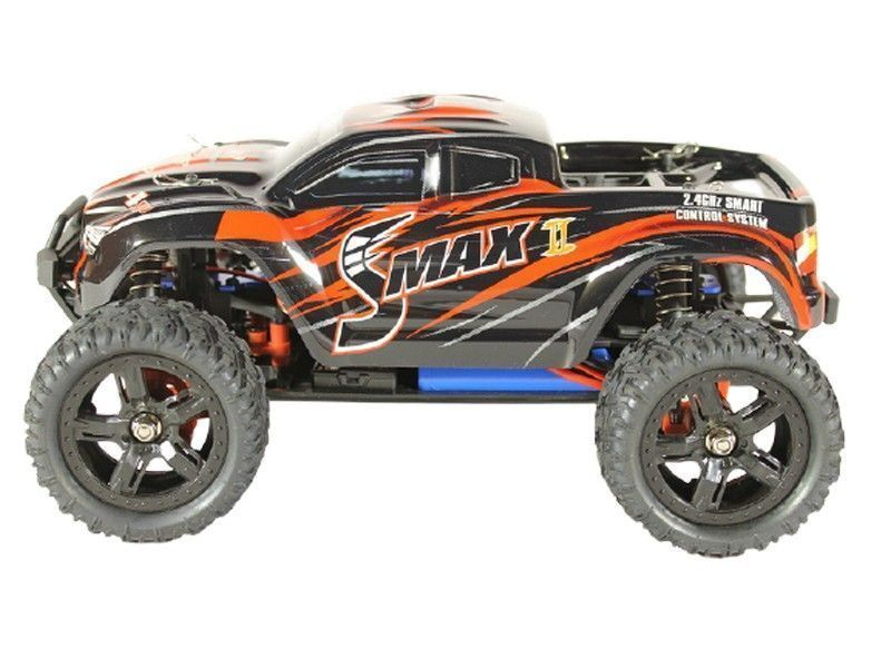 Радиоуправляемый монстр Remo Hobby SMAX Brushless UPGRADE V2.0 (красный) 4WD 2.4G 1/16 RTR
