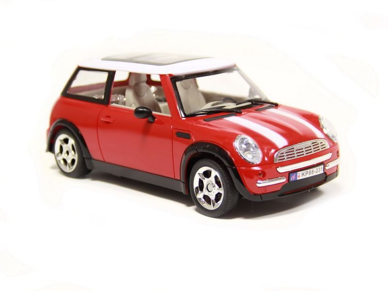 Р/У машина HQ Mini Cooper 1/14 cвет, сигнализация + акб