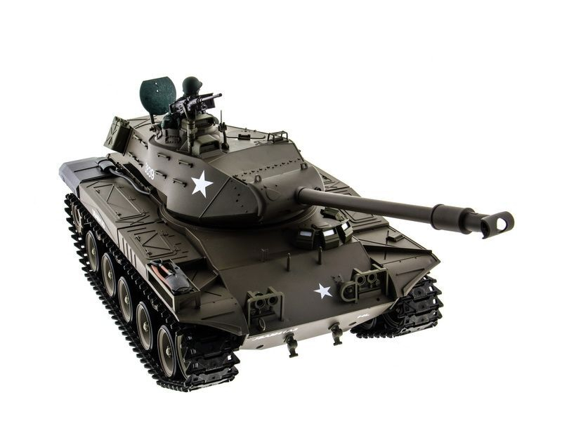 Р/У танк Heng Long 1/16 Walker Bulldog - M41A3 Бульдог 2.4G RTR