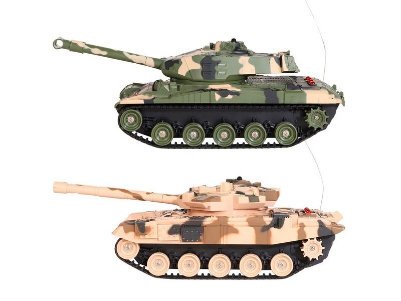 Радиоуправляемый танковый бой AUTODRIVE JB1168619 1/32, 27/40МГц