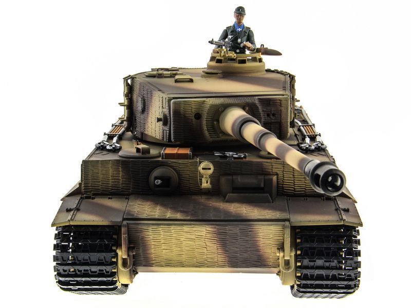 P/У танк Taigen 1/16 Tiger 1 (Германия, поздняя версия) 2.4G RTR летний камуфляж