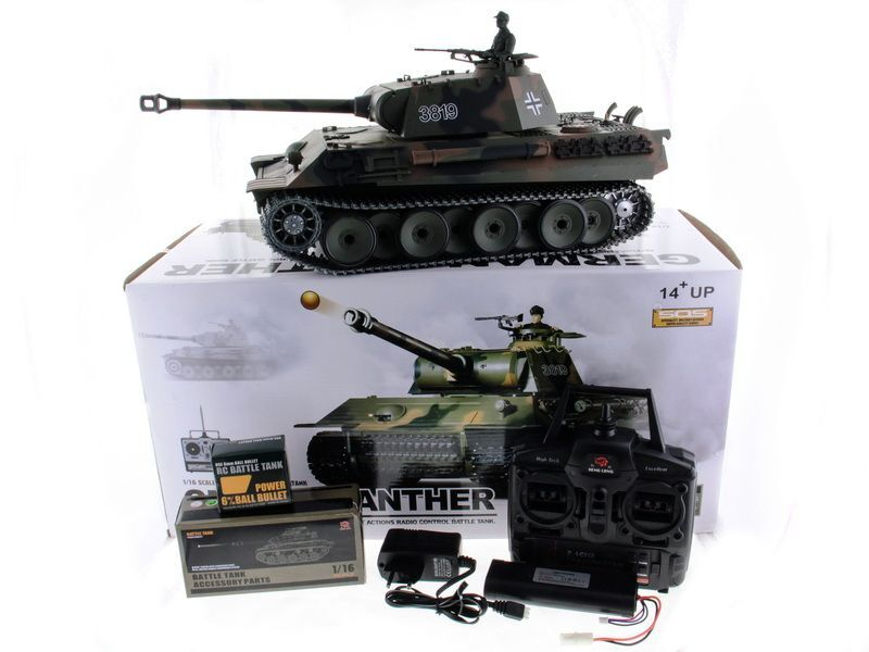 P/У танк Heng Long 1/16 Panther (Германия) 2.4G RTR PRO