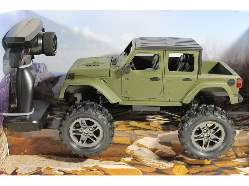 Радиоуправляемый краулер Double Eagle JEEP 1:14 4WD 2.4G (кузов пикап)
