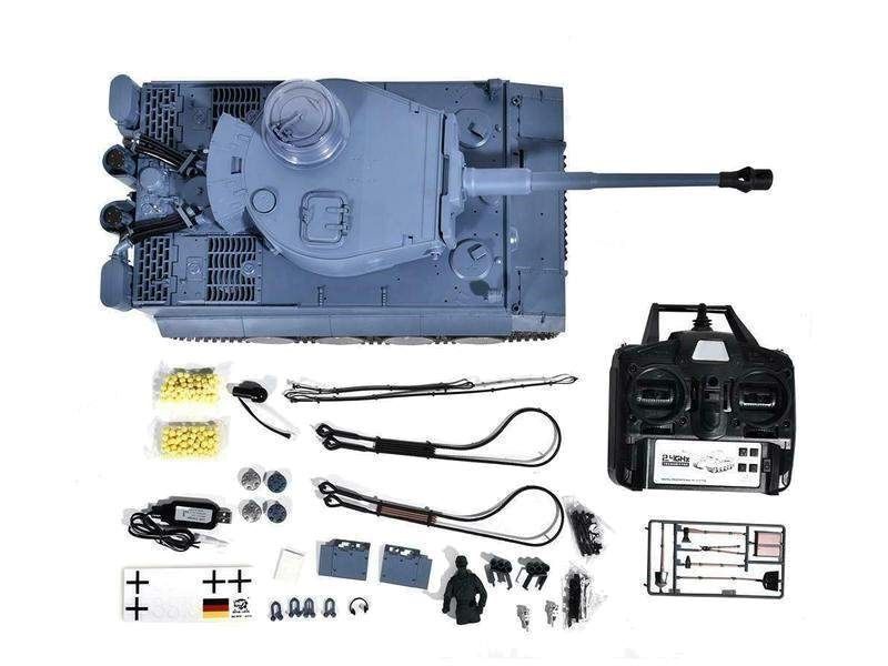 Радиоуправляемый танк Heng Long Tiger I Professional V6.0 2.4G 1/16 RTR