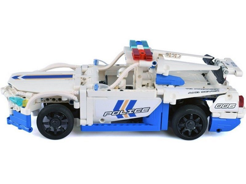 Р/У конструктор CaDA Technic полицейская машина (430 деталей)