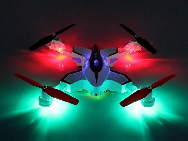 Р/У квадрокоптер Syma X56W Folding Wizard с FPV трансляцией Wi-Fi, барометр, 2.4G RTF