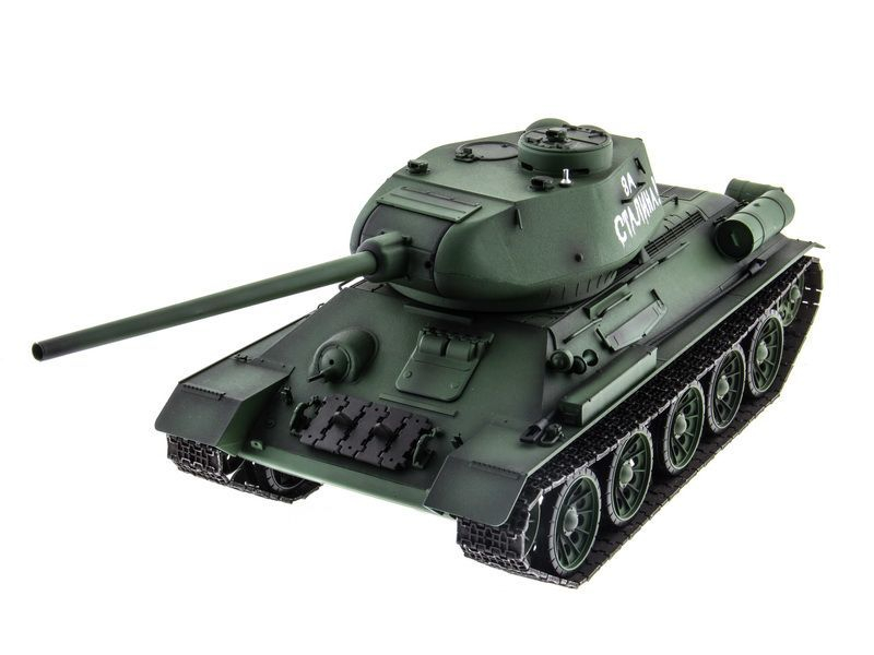 Радиоуправляемый танк Heng Long T-34/85 Original V6.0 2.4G 1/16 RTR