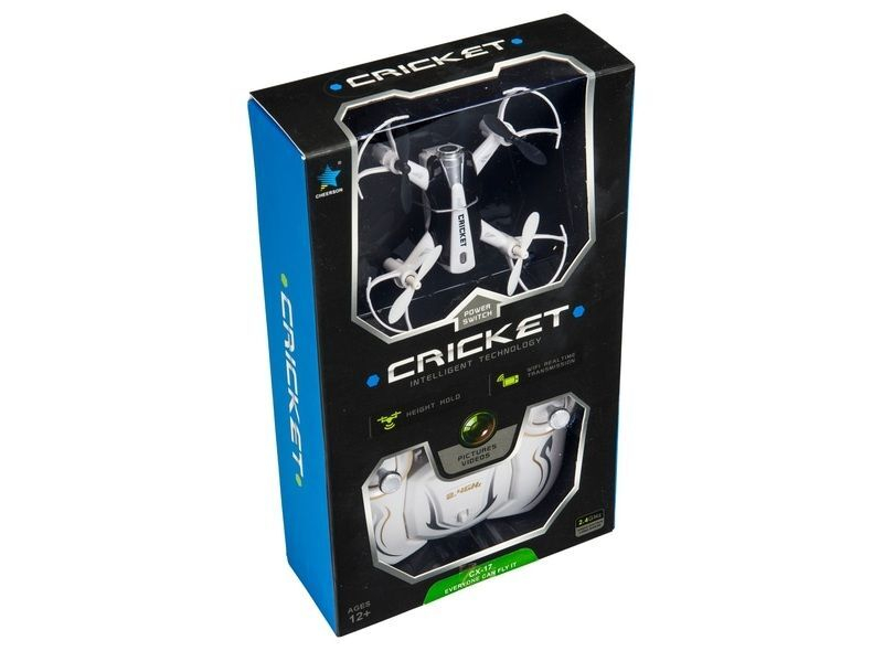 Р/У квадрокоптер Cheerson CX-17 WiFi RTF 2.4G (черный)