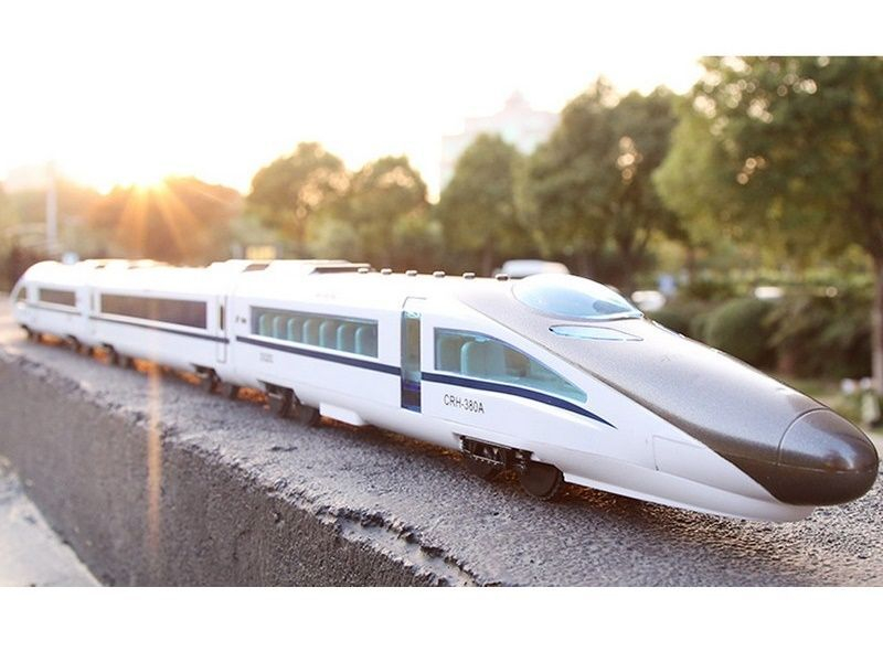 Р/У поезд Double Eagle CRH Train 1:18, в составе 3 вагона