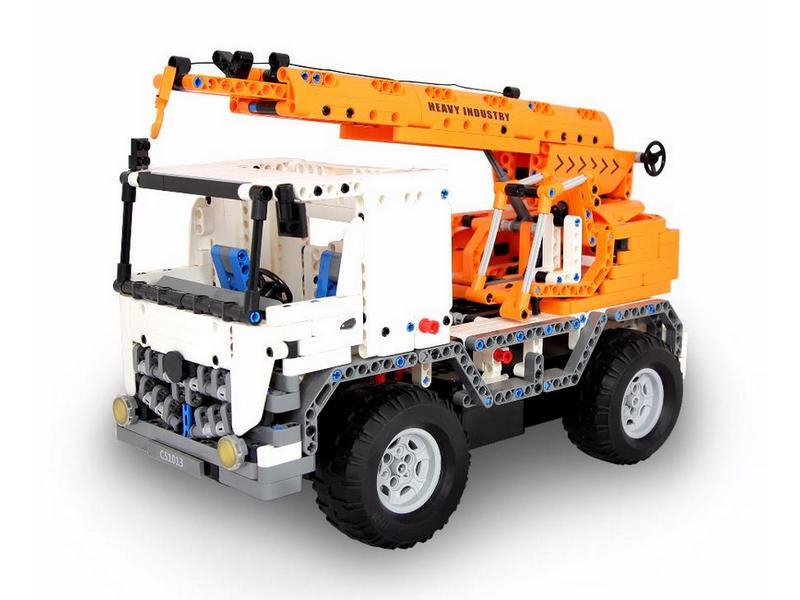 Р/У конструктор CaDA Technic автокран (839 деталей)