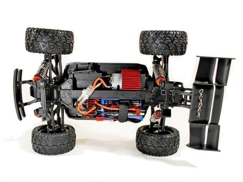 Радиоуправляемая трагги Remo Hobby S EVO-R (красный) 4WD 2.4G 1/16 RTR