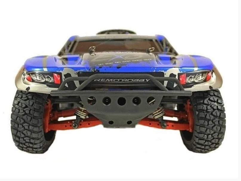 Радиоуправляемый шорт-корс Remo Hobby EX3 UPGRADE (синий) 4WD 2.4G 1/10 RTR