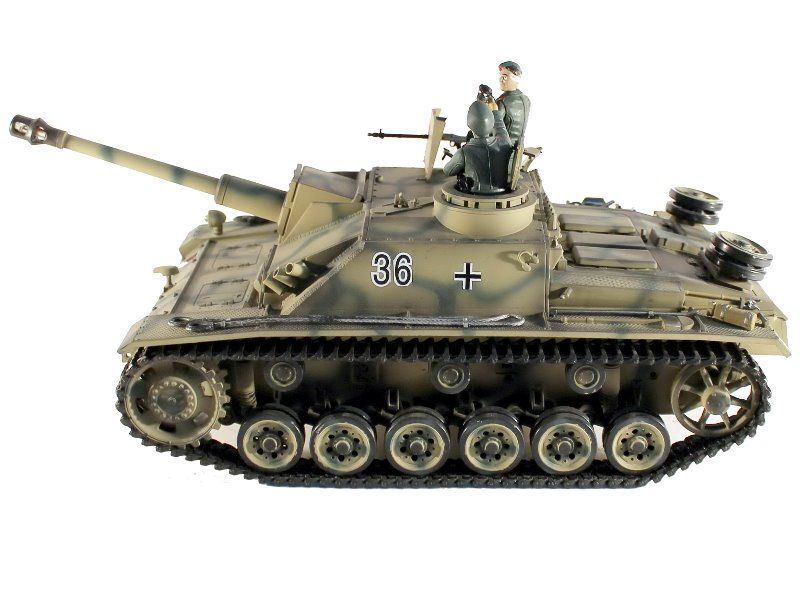 Р/У танк Taigen 1/16 SturmgeschutzIIIausf.gsd.kfz. (Германия) (для ИК танкового боя) 2.4G RTR