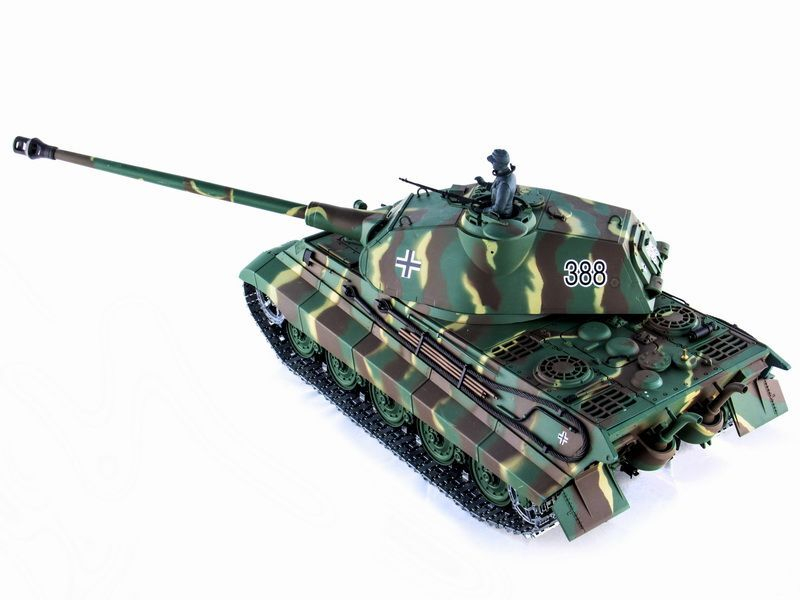 Р/У танк Heng Long 1/16 KingTiger (Германия) 2.4G RTR PRO красно-коричневый