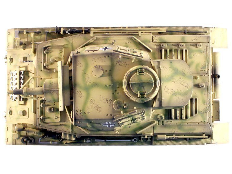 Р/У танк Taigen 1/16 Dak PZ.Kpfw. IV Ausf. F-1 (Германия) HC 2.4G RTR