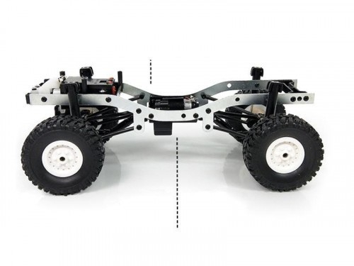 Радиоуправляемая машина WPL пикап Hilux (белый) 4WD 2.4G 1/16 KIT