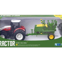 Р/У фермерский трактор Korody с зерновой сеялкой, широкие колеса 1/24 2.4G 6CH RTR
