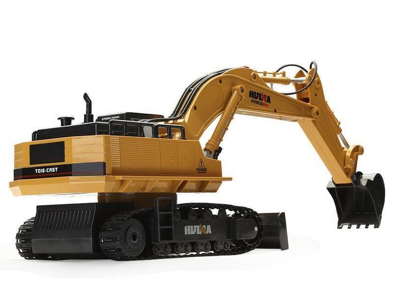 Радиоуправляемый экскаватор HUI NA TOYS 2.4G 11CH 1/16 RTR