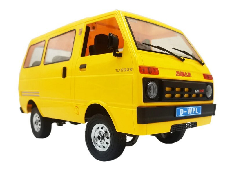 Радиоуправляемый автомобиль WPL минивен (желтый) 2.4G 1/10 RTR