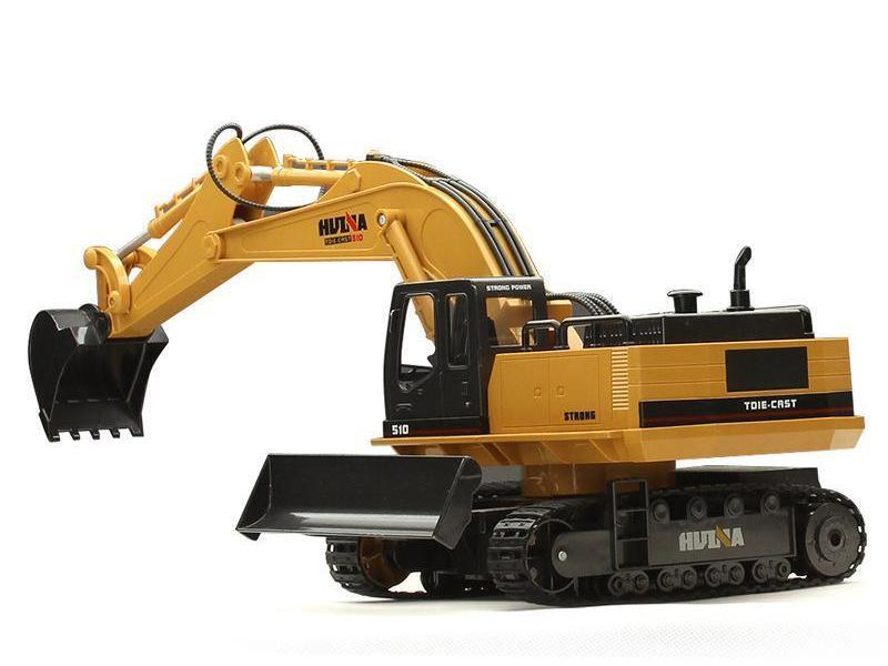 Радиоуправляемый экскаватор HUI NA TOYS 2.4G 11CH 1/16 RTR