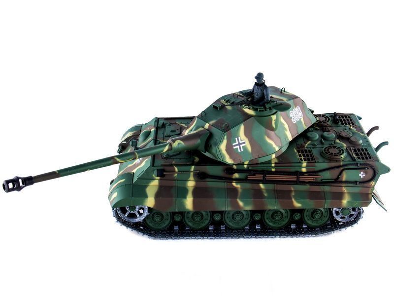 Р/У танк Heng Long 1/16 KingTiger (Германия) 2.4G RTR PRO красно-коричневый