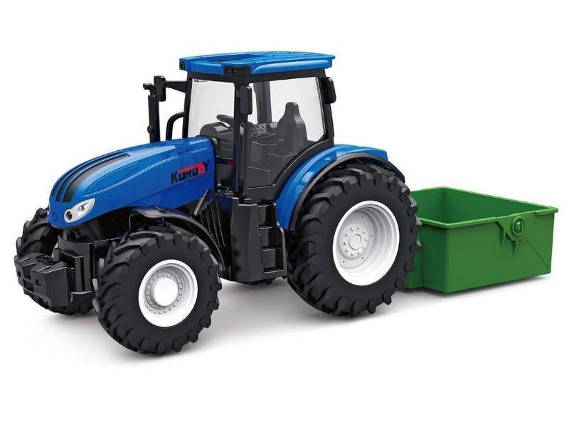 Р/У фермерский трактор Korody с самосвальным кузовом, мет. кузов 1/24 2.4G 6CH RTR